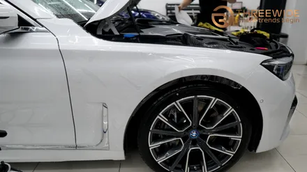 분당, BMW 7시리즈 프론트 PPF 시공기! (#프론트패키지 #도어PPF #유리막코팅 #판교수원)