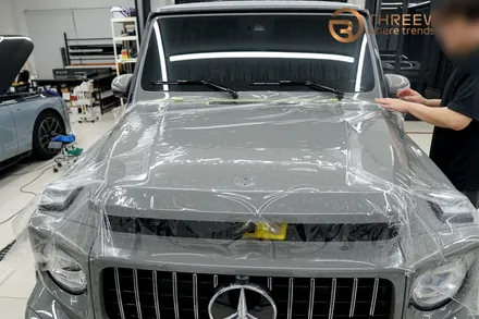 벤츠 G63 AMG, 블랙을 제대로 즐기기 위한 방법! (#나이크패키지 #부분PPF #지바겐 #G400d) / 성남시 수정구 시흥동