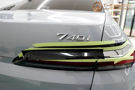 분당 BMW 740i, 투톤 랩핑 정장으로 더욱 세련되게! (#듀오톤랩핑#고광택 #필름 #판교 #코치라인) / 성남시 수정구 시흥동