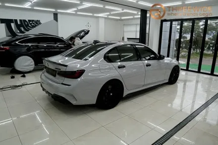 분당 BMW 340i, 크레용 컬러를 입힌다면!? (#전체랩핑 #부분랩핑 #휠도색 #판교) / 성남시 수정구 시흥동