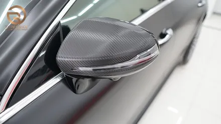 (분당 랩핑) 벤츠 AMG GT4 사틴블랙 전체 랩핑 / 성남,판교,분당.강남