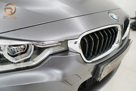 (분당 랩핑) BMW 3시리즈 사틴 그레이 메탈릭 랩핑 / 성남,판교,분당.강남