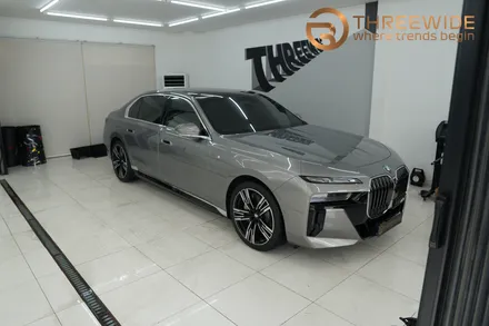 BMW 750e (i7 m70) 순정처럼 투톤랩핑 했어요 / 성남,판교,분당.강남