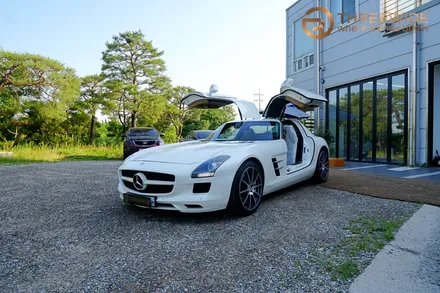 분당 벤츠 SLS, 오래된 PPF 황변이 생겼다면 이런 방법으로!? (#벤츠 #SLS #AMG #PPF제거 #광택 #분당 #판교) / 성남시 수정구 시흥동