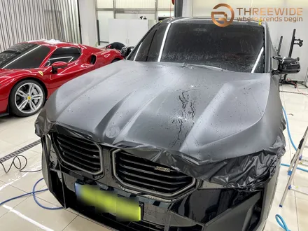 BMW XM, 블랙 무광 PPF로 더욱 포스 있게! (#무광랩핑 #루프스킨 #분당 #판교) / 성남시 수정구 시흥동