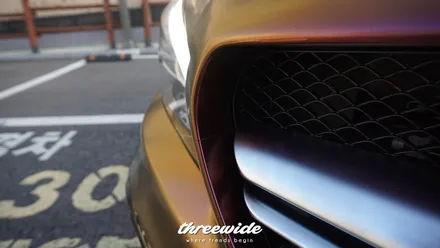 벤츠 cla45amg [카멜레온 전체랩핑] / 성남시 수정구 시흥동