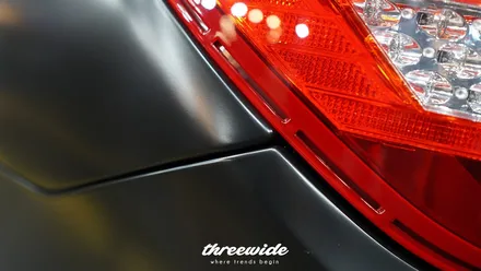 벤츠 c63 amg [사틴 블랙 전체랩핑] / 성남시 수정구 시흥동