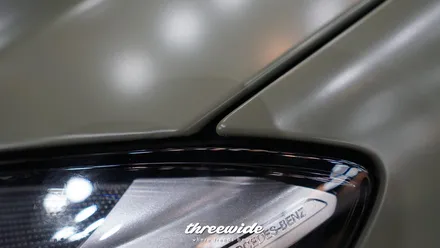 벤츠 SLC43AMG [사틴 카키 그린 전체랩핑] / 성남시 수정구 시흥동