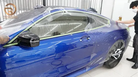 (분당 랩핑) BMW M8 무광 PPF 시공 / 성남시 수정구 시흥동