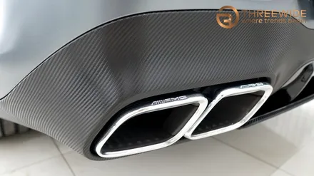 분당 크롬 죽이기 랩핑, 스포티함을 원한다면 이런 시공을 추천드려요! (#벤츠 #amg gt63 #무광카본 #크롬딜리트 #판교) / 성남,판교,분당.강남