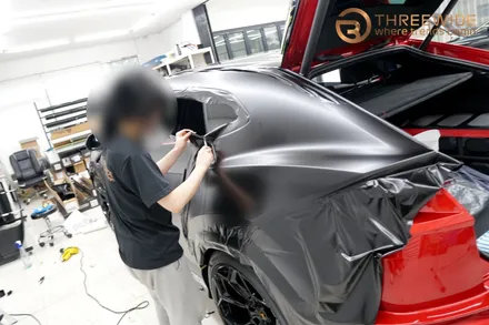 람보르기니 우루스 퍼포만테, 사틴 블랙 전체 랩핑 시공기 (#사틴블랙 #전체 랩핑 #실내카본PPF #분당 #판교) / 성남시 수정구 시흥동