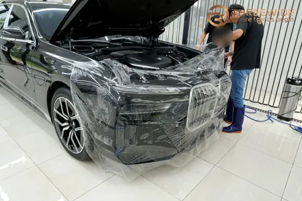 분당 BMW PPF 시공 1st, 신형 7시리즈 프론트 PPF 패키지 (#생활보호패키지 #부분PPF #B필러 #용인 #판교) / 성남시 수정구 시흥동