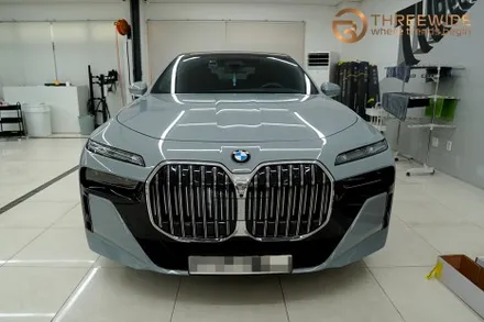 분당 BMW 740i, 투톤 랩핑 정장으로 더욱 세련되게! (#듀오톤랩핑#고광택 #필름 #판교 #코치라인) / 성남시 수정구 시흥동