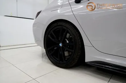 분당 BMW 340i, 크레용 컬러를 입힌다면!? (#전체랩핑 #부분랩핑 #휠도색 #판교) / 성남시 수정구 시흥동