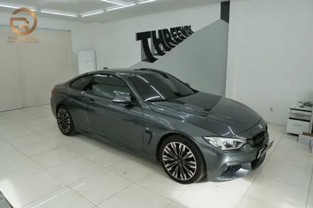 BMW THE 4, 글로스 다크 블루 메탈릭 에이버리 전체 랩핑 시공 (#분당 #판교 #420d) / 성남시 수정구 시흥동