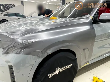 BMW X5, 사틴 그레이 & 실내 카본 전체 랩핑 시공 했어요! / 성남시 수정구 시흥동