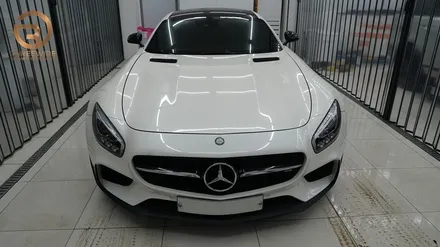 (분당 PPF) 벤츠 AMG GTS 에디션1 사틴그레이 전체랩핑 / 성남시 수정구 시흥동