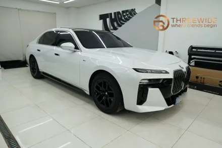 신형 BMW 7시리즈, 압도적인 포스를 느끼게 해줄 투톤 랩핑 시공! (#듀오톤랩핑 #크롬딜리트 #크롬죽이기 #코치라인 #분당 #판교) / 성남시 수정구 시흥동