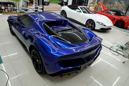 FMK 랩핑 & PPF 공식 지정 센터, 페라리 296 GTS 전체 PPF 시공기 (#외부 #내부 #판교) / 성남시 수정구 시흥동
