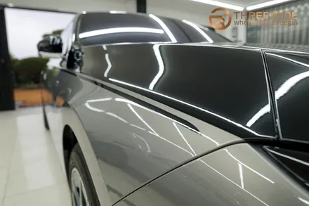 BMW 740d, 7시리즈 분당 투톤 랩핑 전문 센터 (#듀오톤랩핑 #부분랩핑 #생활보호패키지PPF#판교) / 성남시 수정구 시흥동