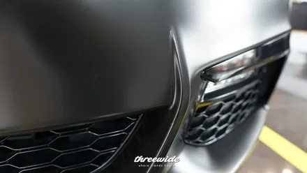 BMW 520D [사틴 블랙 전체랩핑] / 성남시 수정구 시흥동