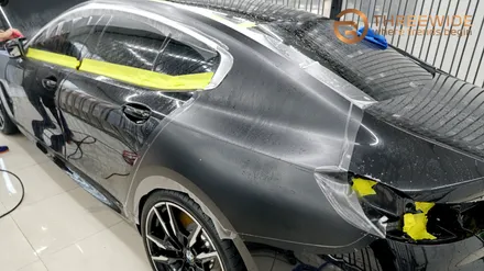 PPF 필름으로 무광 랩핑까지 한 번에? (#BMW #8시리즈 #무광PPF #윈드쉴드 #라이트필름 #분당판교)