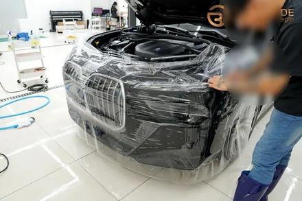 분당 BMW PPF 시공 1st, 신형 7시리즈 프론트 PPF 패키지 (#생활보호패키지 #부분PPF #B필러 #용인 #판교) / 성남시 수정구 시흥동