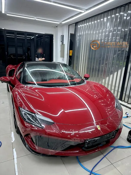 페라리 296 GTS, 전체 프리미엄 PPF l 출고가 4억 원 차량에게 가장 필요한 시공! (#분당 #판교 #FMK #외부 #내부) / 성남시 수정구 시흥동