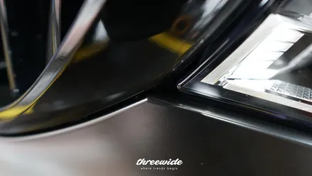 BMW 520D [사틴 블랙 전체랩핑] / 성남시 수정구 시흥동