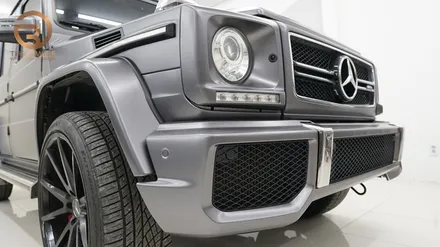 (분당 PPF) 벤츠 G63 AMG 지바겐 사틴 그레이 전체랩핑 / 성남시 수정구 시흥동