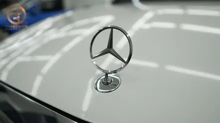(분당 PPF) 벤츠 S65 AMG 유광 화이트 전체 랩핑 / 성남시 수정구 시흥동