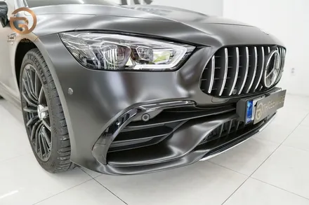 (분당 랩핑) 벤츠 GT4 AMG 사틴블랙 랩핑 / 성남,판교,분당.강남