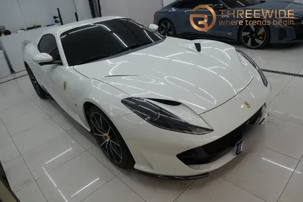 페라리 812 GTS 랩핑 전문점에서 커스텀 데칼 시공 / 성남,판교,분당.강남