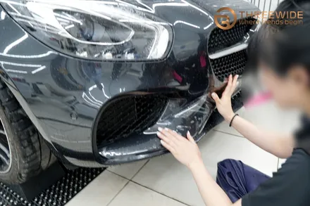 벤츠 분당 사고 처리, 부분 PPF 재시공 가능할까? (#AMGGT #프론트PPF #사고처리 #보험처리 #판교) / 성남시 수정구 시흥동