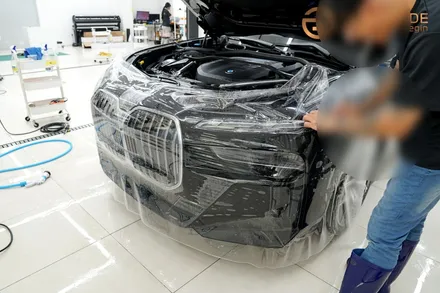 분당 BMW PPF 시공 1st, 신형 7시리즈 프론트 PPF 패키지 (#생활보호패키지 #부분PPF #B필러 #용인 #판교) / 성남시 수정구 시흥동
