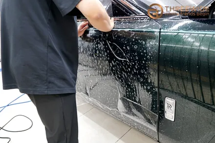 롤스로이스 고스트, 밤하늘에 별을 간직하는 방법! (#스타라이트 #헤드라이너 #은하수 #천장 #전체PPF #외부 #내부 #분당 #판교) / 성남시 수정구 시흥동