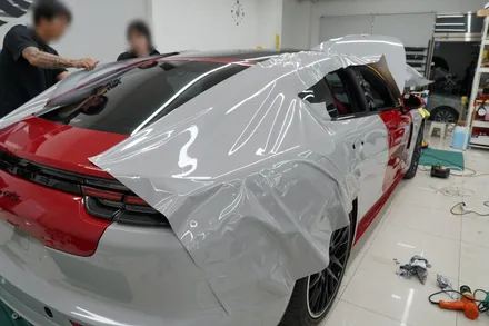 포르쉐 파나메라 GTS, 도색보단 전체 랩핑을 찾는 이유!? (#포르쉐 순정 크레용#분당 #판교) / 성남시 수정구 시흥동