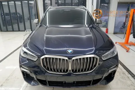 BMW X5, 고광택 랩핑부터 키드니 그릴 교체까지 한 번에! (#전체랩핑 #크롬죽이기 #크롬딜리트 #분당 #판교) / 성남시 수정구 시흥동