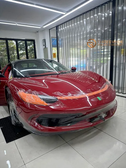 페라리 296 GTS, 전체 프리미엄 PPF l 출고가 4억 원 차량에게 가장 필요한 시공! (#분당 #판교 #FMK #외부 #내부) / 성남시 수정구 시흥동