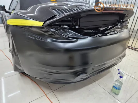 포르쉐 911(992) 카레라 4 GTS, 세라믹 블랙 하이글로시 고광택 전체 랩핑으로 새롭게! (#블루램프 #블루라이트 #블랙랩핑 #분당 #판교) / 성남시 수정구 시흥동