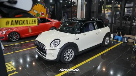 BMW 미니쿠퍼 [하늘색 전체랩핑] / 성남시 수정구 시흥동