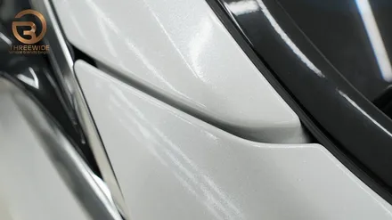 (분당 PPF) 벤츠 S63AMG S클래스 유광 화이트 다이아몬드 전체랩핑 / 성남시 수정구 시흥동