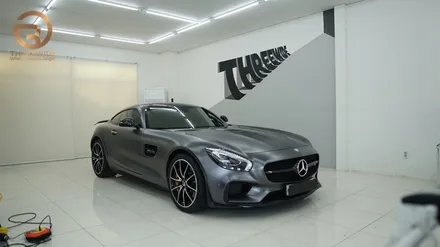 (분당 PPF) 벤츠 AMG GTS 에디션1 사틴그레이 전체랩핑 / 성남시 수정구 시흥동