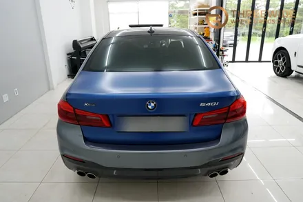 랩핑PPF 사고처리 방법 (BMW 5시리즈 랩핑 PPF) / 성남,판교,분당.강남