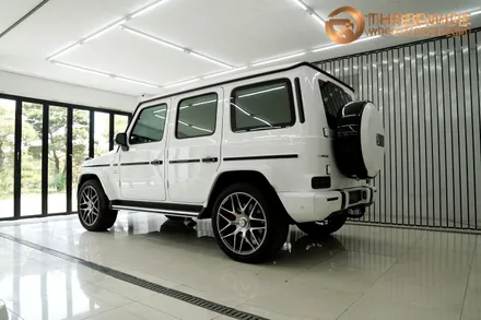 벤츠 지바겐 g63 amg 사틴 로즈골드 크롬 랩핑했어요 / 성남,판교,분당.강남
