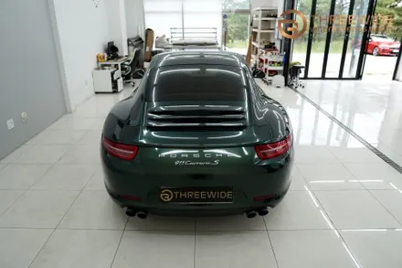 포르쉐 991(911) 고광택 PET 미드나잇그린, 기간 한정 랩핑 할인 이벤트! (#전체랩핑 #분당 #판교) / 성남시 수정구 시흥동