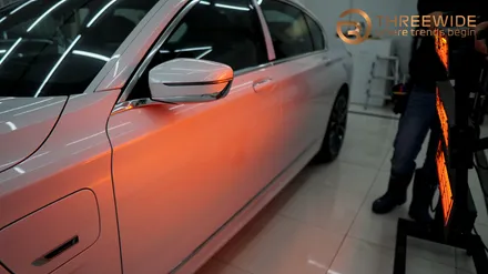 분당, BMW 7시리즈 프론트 PPF 시공기! (#프론트패키지 #도어PPF #유리막코팅 #판교수원)