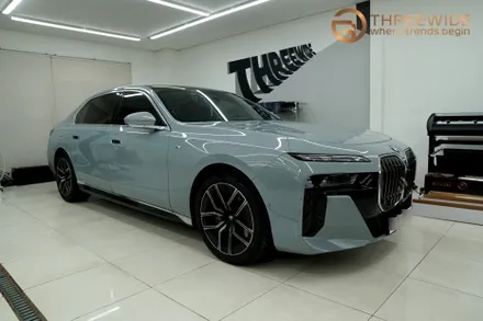 분당 BMW 740i, 투톤 랩핑 정장으로 더욱 세련되게! (#듀오톤랩핑#고광택 #필름 #판교 #코치라인) / 성남시 수정구 시흥동
