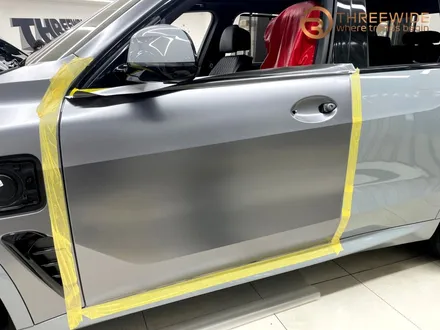 BMW X5, 사틴 그레이 & 실내 카본 전체 랩핑 시공 했어요! / 성남시 수정구 시흥동
