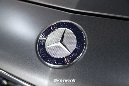 벤츠 CLS400 [사틴그레이 랩핑, 실내 카본랩핑] / 성남시 수정구 시흥동